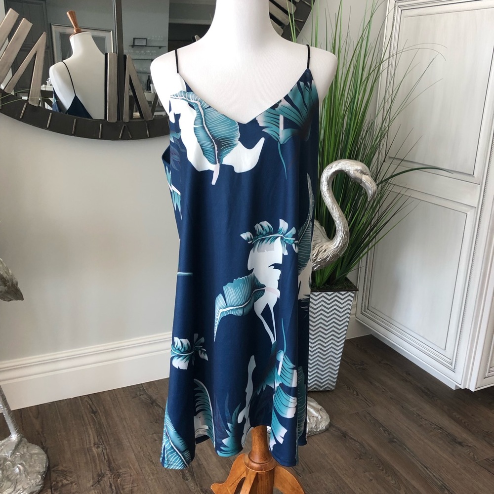 Beautiful Tropical Sundress 🌴 Sz Large